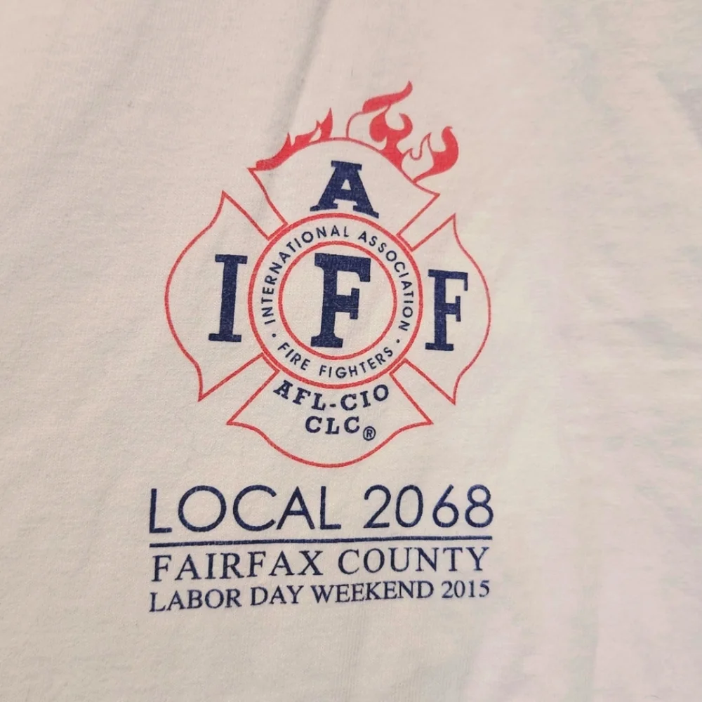 Firefighter IAFF MDA t-shirt Brand New XL - Picture 2 of 3